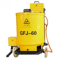 Machine de scellement des fissures du béton pour revêtement compact de pavage, scellant de joints à base de bitume chaud