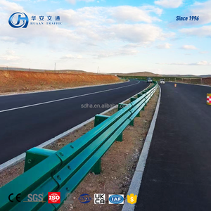 Barriera di arresto ad alta velocità triplo metallo W fascio Guardrail Anti-corrosione in acciaio barriere di traffico per uso autostradale tre onde fascio - Product Image 5