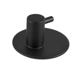 Móc Dính Móc Treo Tường Màu Đen Tự Dính Khăn Bọc Chìa Khóa Móc Thép Không Gỉ Chịu Lực Cao - Product Image 3