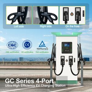 Chargeur universel pour véhicules électriques MAX POWER haute puissance CCS2 GB/T CHAdeMO NACS 320 kW, station de charge DC pour VE avec quatre pistolets - Product Image 2
