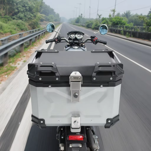 Trekker 42L Top Box para motocicletas R1200GS Montaje rápido Seguro Hecho de aleación de aluminio Accesorios para motocicletas - Product Image 4