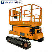 Plateforme élévatrice à ciseaux automotrice 10,3 m 250 kg pour travaux aériens sur site minier, service personnalisé
