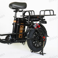 Sepeda Listrik Pabrik OEM Harga Murah Motor 1000W Baterai Besar 60V30AH dengan Bagasi untuk Pengiriman Makanan