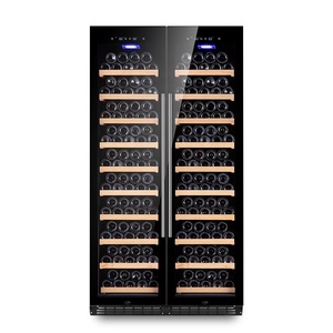 Enfriador de Vino Moderno Jiufu, Unidad de Refrigeración Integrada, Gabinete Refrigerador de Lujo para Sala de Estar, Enfriador de Vino de Acero Inoxidable - Product Image 1