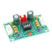 XH-A902 Preamplifier DC 12-30v Digital Power Amplifier papan 5 kali tingkat bagian Volume kontrol nada papan