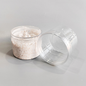 Bán Buôn Pet Rõ Ràng Nắp Kín Mỹ Phẩm Nhựa Kem Lưu Trữ <span class=keywords><strong>Container</strong></span> Nhà Bếp Lọ 8Oz 10Oz 16Oz - Product Image 6