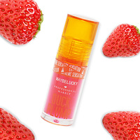 Brillant à lèvres végétalien biologique pour femmes de marque privée Hot Kiss coloré naturel hydratant lèvres dodues huile Gel forme acide hyaluronique principal