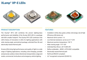 Crees XPE nhôm chất nền 39.8lm màu xanh 485nm 3.5W đèn <span class=keywords><strong>LED</strong></span> màu duy nhất cho chiếu sáng ngoài trời - Product Image 3