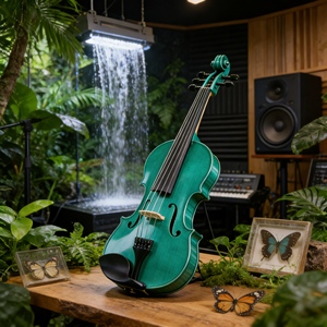 <span class=keywords><strong>Violon</strong></span> électrique professionnel OEM <span class=keywords><strong>5</strong></span> <span class=keywords><strong>cordes</strong></span> <span class=keywords><strong>Violon</strong></span> électrique 1/2 - Haute qualité pour les enfants, les étudiants, les débutants, la pratique - Product Image 2