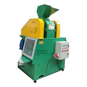 Máquina granuladora automática de cobre separador de plástico de cobre residual máquina de reciclaje de alambre