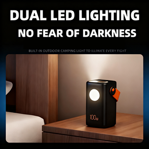 Batería Externa Portátil de Gran Capacidad 60000mAh con Pantalla LED, <span class=keywords><strong>Carga</strong></span> Rápida de 100W para Laptops y Teléfonos - Product Image 5