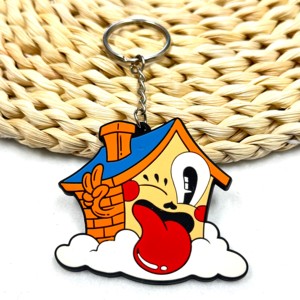 Adorabili portachiavi in gomma con lettere nere con dettagli incisi al Laser e etichette acriliche per borse insegnanti alla moda insegnano con stile - Product Image 5