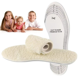 Solette Termiche Invernali in Pile per Bambini, Inserti per Scarpe Sportive in Lattice - Product Image 1