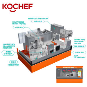 スマート無人セルフサービス牛肉麺バーロボット麺レストラン全自動インテリジェントステンレス鋼304大容量 - Product Image 2