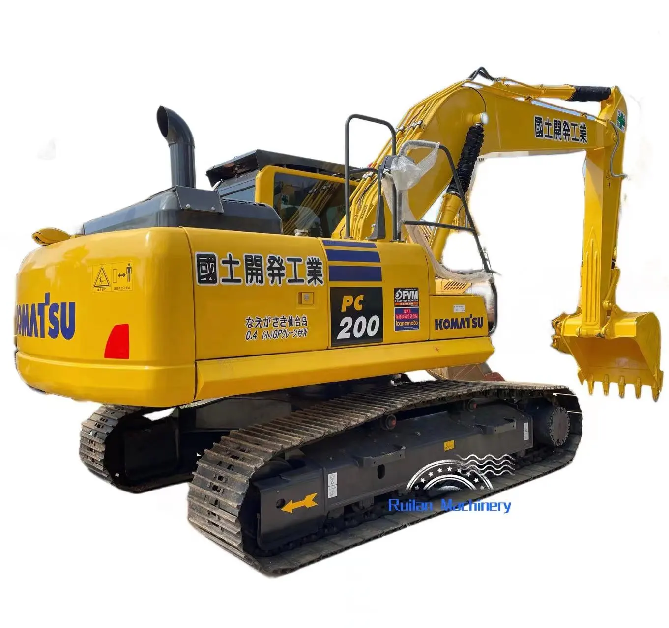 Excellent working 20 Ton Used Komatsu Pc200-7 Excavator for sale in China