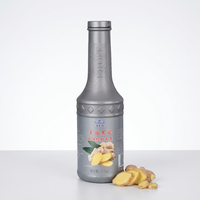 Sirop concentré de thé au lait saveur gingembre Anran en bouteille de 1,2 L pour boissons au thé au lait cuit et ingrédients pour bubble tea plus sucré – Vente en gros