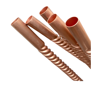 Tubo in <span class=keywords><strong>Rame</strong></span> per Condizionamento 1/4\", 3/8\", 5/8\", 1/2\", 3/4\" Tubi in <span class=keywords><strong>Rame</strong></span> Ondulati Personalizzati T2 Filettati - Product Image 1