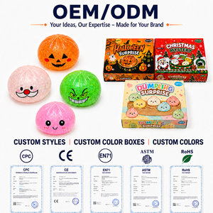 XINGYUE Giocattoli Antistress Personalizzabili con Logo, Giocattoli Spremibili Halloween, Squishies a Forma di Raviolo - Product Image 2