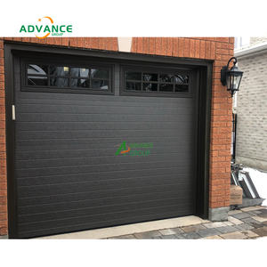 <span class=keywords><strong>Porte</strong></span> de <span class=keywords><strong>garage</strong></span> sectionnelle électrique avec télécommande intelligente et commande <span class=keywords><strong>manuelle</strong></span> facile - Product Image 1