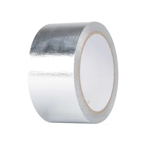 Hochwertiges Aluminium-FSK-Klebeband 3-Wege-Lösungsmittel HAVC Custom Aluminium folie Scrim Kraft-Klebeband