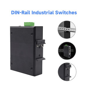 Commutateur industriel Gigabit SFP à <span class=keywords><strong>fibre</strong></span> optique 8 ports 10/100/1000M RJ45 4 ports SFP Montage sur rail DIN 4 emplacements SFP Commutateur <span class=keywords><strong>Ethernet</strong></span> industriel 8 ports RJ45 - Product Image 5