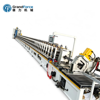 Machine de formage à froid automatique pour profilés de rayonnages à économie d'énergie, contrôle PLC + écran tactile, 16-28 stations, pour la découpe de roulements de moteur