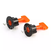 Systèmes de nivellement de carreaux réutilisables T Lock Clips de nivellement de carreaux en céramique Entretoise auto-nivelante de carreaux