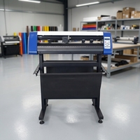 Cortadora de Vinilo X-1350 de 1350 mm, Plotter de Corte de Contorno Manual, Corte Térmico de ±0.01 mm para Etiquetas, Adhesivos, Calcomanías para Autos y Letreros