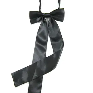 Corbata de lazo informal para mujer, Collar de uniforme con nudo de mariposa, corbata de lazo para adultos, pajarita para niños, ropa para camisa y cuello