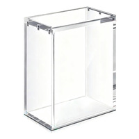 Boîte de protection en acrylique pour cartes de collection Elite Trainer, résistante aux UV, rectangulaire, avec aimant puissant, étui en acrylique Etb
