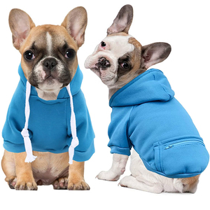 Vente en gros de vêtements bouledogue français petit <span class=keywords><strong>chien</strong></span> garçon fille <span class=keywords><strong>manteau</strong></span> d'hiver à capuche <span class=keywords><strong>carlin</strong></span> vêtements d'extérieur personnalisés pour <span class=keywords><strong>chien</strong></span> <span class=keywords><strong>carlin</strong></span> avec poche - Product Image 1
