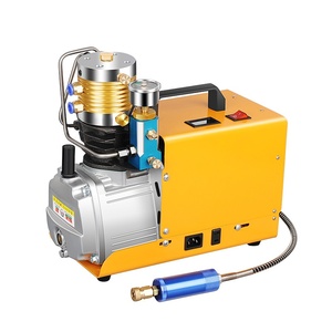 Pompe à air électrique haute pression portable 30MPa 300bar <span class=keywords><strong>compresseur</strong></span> d'air refroidi à l'eau sans huile pour bouteilles de <span class=keywords><strong>plongée</strong></span> 220V AC Power - Product Image 3