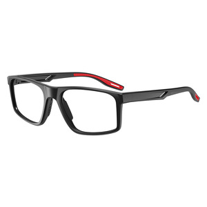 Unisex Square TR90 Eyeglasses Frames Anti-Slip Plano Lenses For Sports Basketball Football Running Golf K502-06 - Product Image 5