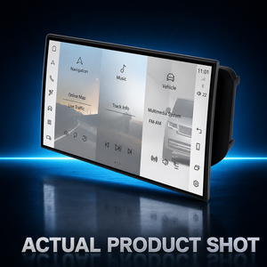 Lecteur multimédia automobile <span class=keywords><strong>Lenyo</strong></span> 11,4 pouces 1920x1080 LCD avec écran tactile WiFi, caméra de recul, RAM, système d'exploitation Android, Plug and Play, montage sur tableau de bord - Product Image 2