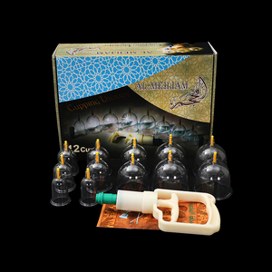 Ventouses de massage à aspiration en plastique bon marché pour Hijama avec grande ventouse à vide - Product Image 4