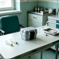 Boîte de rangement pour flacons PETG à 6 compartiments (3ml, 5ml, 10ml) – Vente en gros et OEM pour la réfrigération en laboratoire et l'emballage de marque