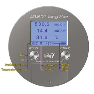 Linshang LS120 Compteur d'énergie UV Testeur d'énergie Puissance Température Temps, Radiomètre intégrateur <span class=keywords><strong>ultraviolet</strong></span> pour le durcissement UV basé sur HPML - Product Image 6
