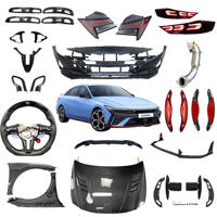 Pour Hyundai Tucson Elantra Palisade Santa Fe Kia Sportage NQ5 Sorento Seltos K3 K5 Phare avant Pare-chocs avant 92101N9000 86511AA000