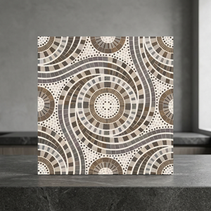 Dalles de sol en porcelaine numérique émaillée Vistaar Interlocking 16x16 pouces, gaufrées, antidérapantes, pour extérieur - Product Image 4