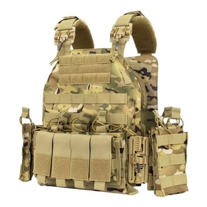 เสื้อกั๊กยุทธวิธีแบบปลดเร็ว HS chaleco tactico สำหรับกิจกรรมกลางแจ้ง พร้อมระบบ Molle และแผ่นป้องกัน - Product Image 1