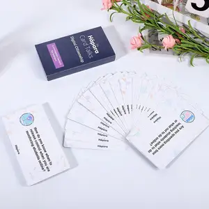 Papel de póker de cartas de juego personalizado, 250 Gsm, ambos lados recubiertos, impresión personalizada