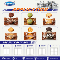 Petite machine automatique pour la fabrication de biscuits ligne de production de biscuits mini biscuit sandwich électrique