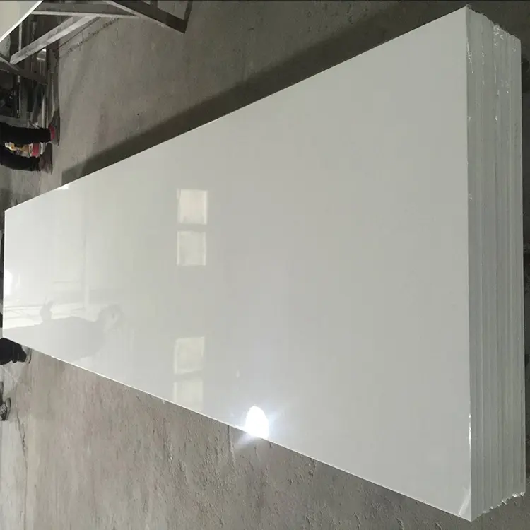 Guangdong fabrik künstliche stein kostenloser proben acryl harz feste oberfläche für arbeitsplatten tisch tops arbeitsplatten