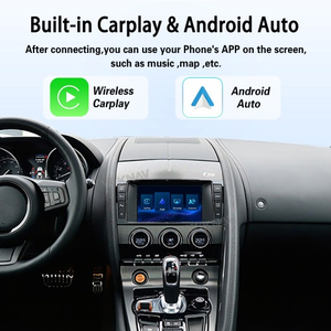 Viknav Linux System Wireless Carplay <b>Android</b> Auto Decoder <b>Box</b> For Jaguar F-Type 2013-2018 GPS Navigatipn Original Screen - Product Image 4