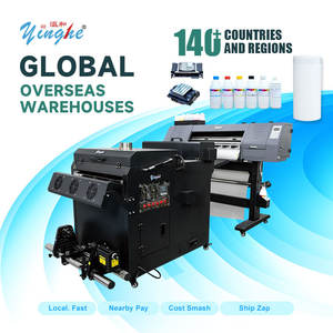 Máquina de impresión de camisetas DTF de 60cm y 24 pulgadas, 2 cabezales XP600, tinta de pigmento de impresora rollo a rollo, 1 año de garantía automática - Product Image 2