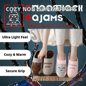 Pantuflas de Invierno para Mujer y Hombre, para Interiores, con Suela Gruesa Antideslizante, Forro de Peluche Cálido Antiestático, Ligeras, de Algodón, Talla Grande, para Parejas, Uso Doméstico - Product Image 2