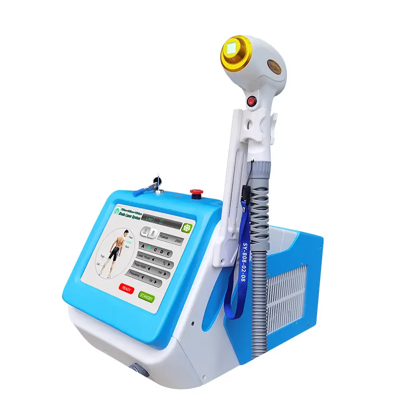 Haute puissance en permanence Laser Diode 808 Portable Diode Laser Épilation Machine 755 808 1064 Diode Laser bon prix