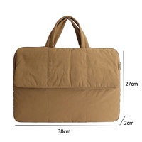 Bolsa de Transporte para Portátil de 13 Pulgadas, Ligera, Acolchada, de Poliéster, para Negocios