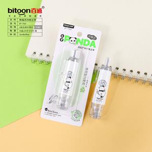 Cinta correctora bonita giratoria de 360 grados Premium, suministro escolar de moda con núcleo de plástico de repuesto, correccional decorativo - Product Image 6