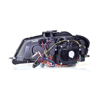 Pour Audi A3 2008-2012, ensemble de phares à LED avec guide de lumière DRL et projecteur bi-xénon
